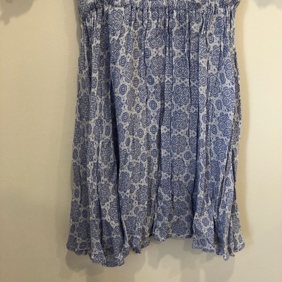 THE IMPECCABLE PIG - Blue and White Flowery Dress - Picture 6 of 7